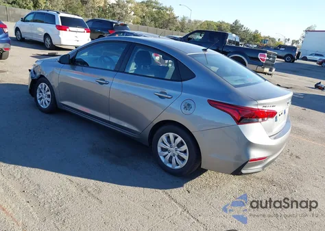 2022 Hyundai Accent Se from USA, damaged, VIN 3KPC24A6XNE155235